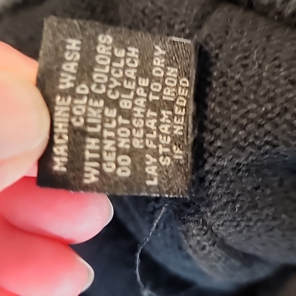 Buckle Black Athletic Fit Military Style Sweater Size Large - Picture 11 of 11